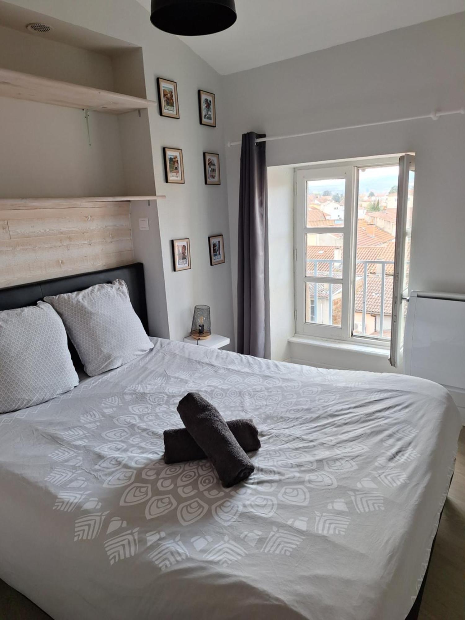 Appartement F2 Centre-Ville Issoire Avec Jolie Vue Eksteriør billede